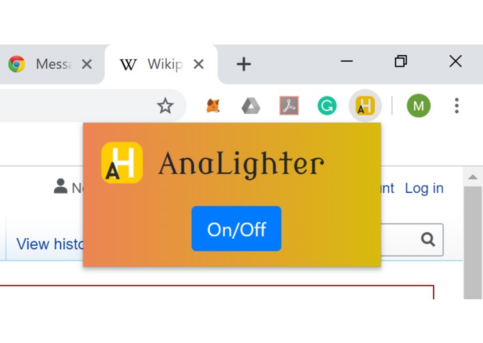 AnaLighter – screenshot 2