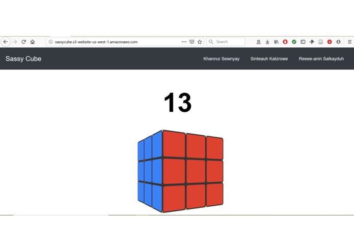 Sassy Cube – screenshot 1
