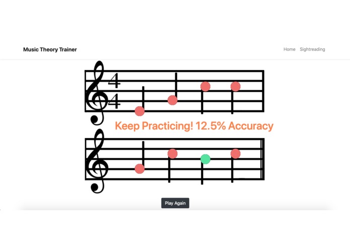 Music Theory Trainer – screenshot 1