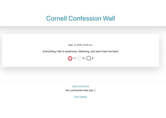 Big Red Confession Wall – screenshot 1