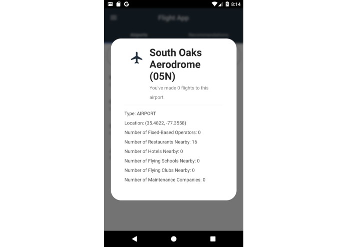 ForeFlightRecommendationEngine – screenshot 3