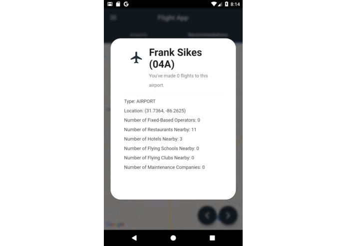 ForeFlightRecommendationEngine – screenshot 5
