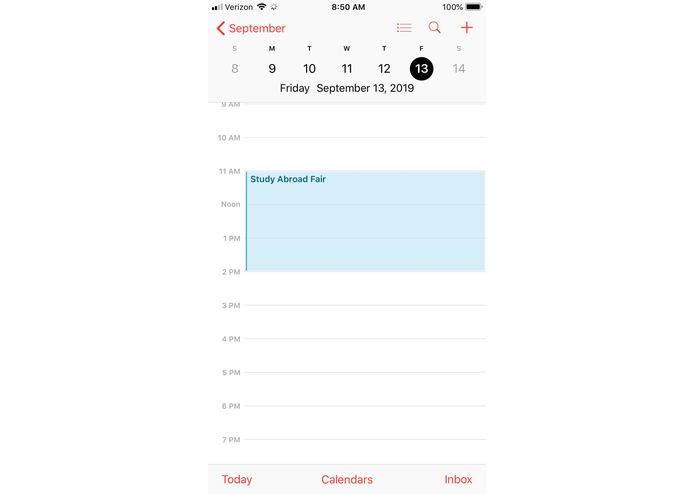 Event-Scanner – screenshot 3