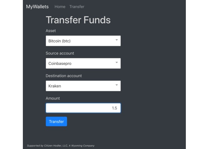 MyWallets – screenshot 2