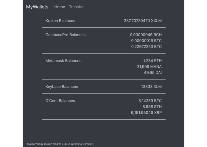 MyWallets – screenshot 3