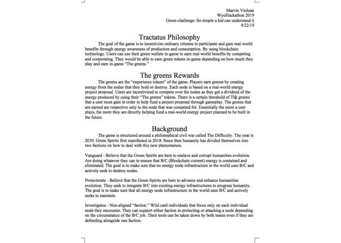 Tractatus – screenshot 1