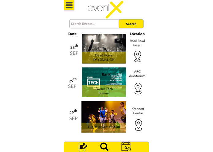 eventX – screenshot 4