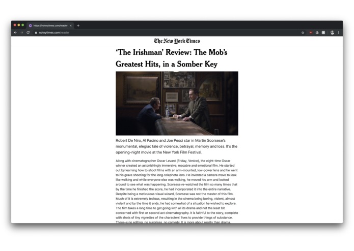 Not New York Times – screenshot 2