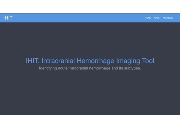 IHIT: Intracranial Hemorrhage Imaging Tool – screenshot 1