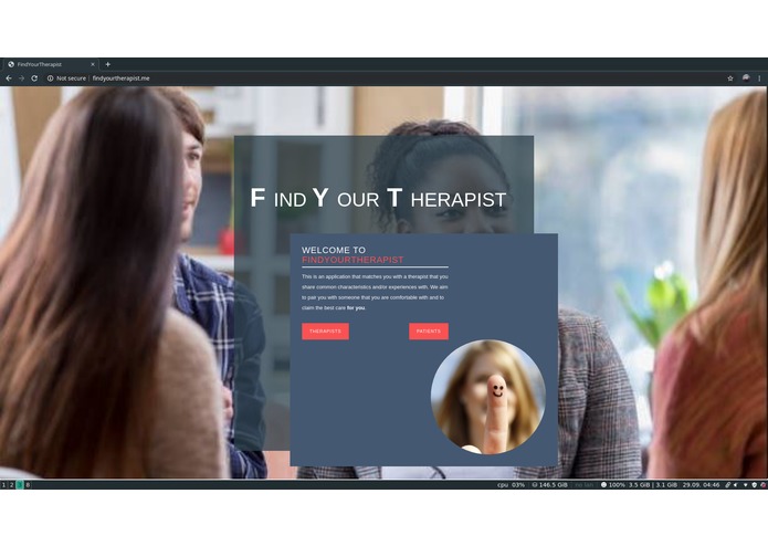 FindYourTherapist – screenshot 1