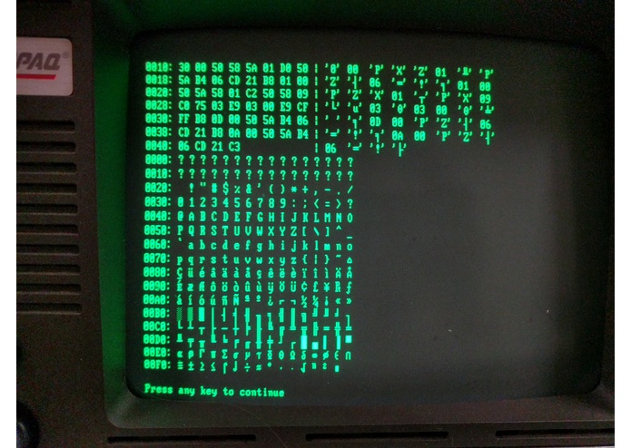 FORTH COMPILER IN QBASIC – screenshot 5