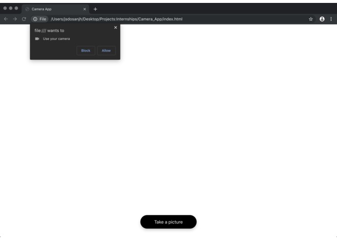 Camera App – screenshot 3