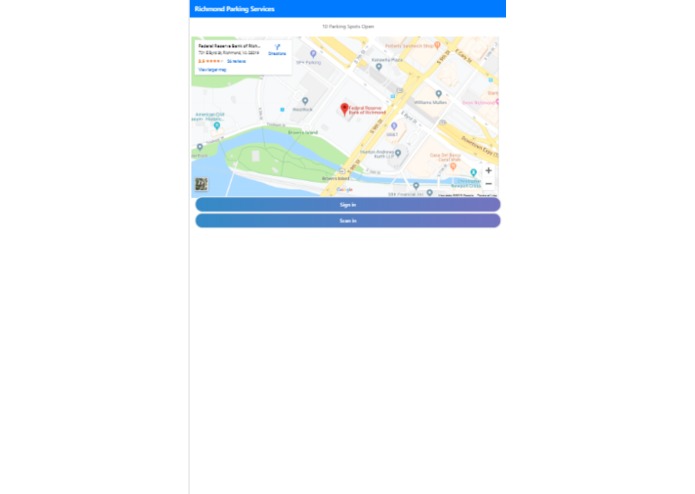 Meetings & Parking – screenshot 2