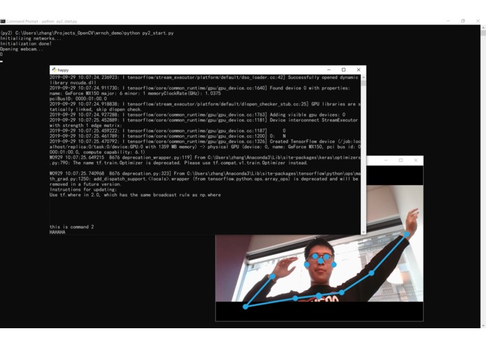 (wrnch) Gesture2Command – screenshot 2