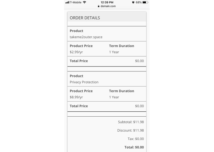 Domain.com Submission – screenshot 2