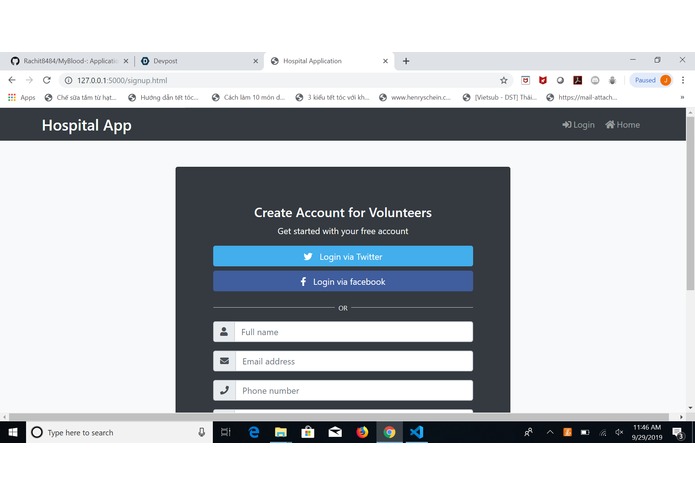 HospitalApp – screenshot 3
