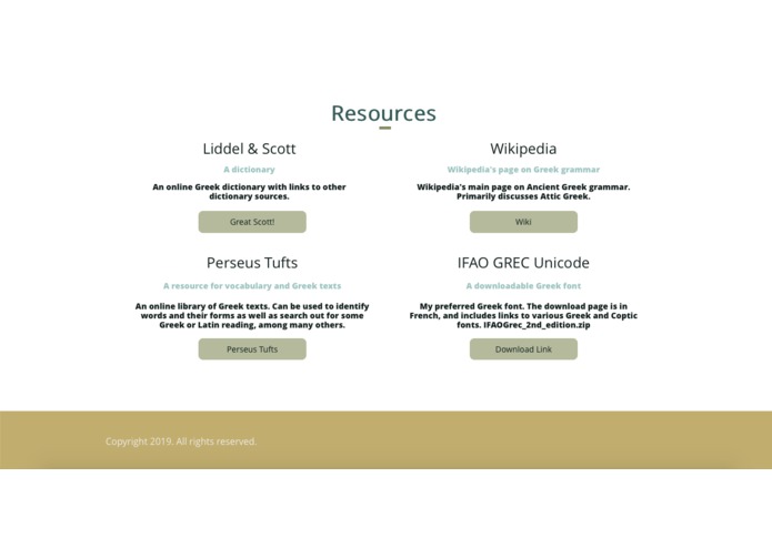 Learn Attic Greek Online – screenshot 1