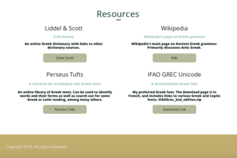 Learn Attic Greek Online