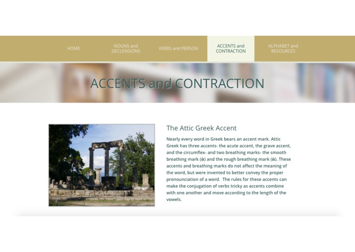 Learn Attic Greek Online – screenshot 3