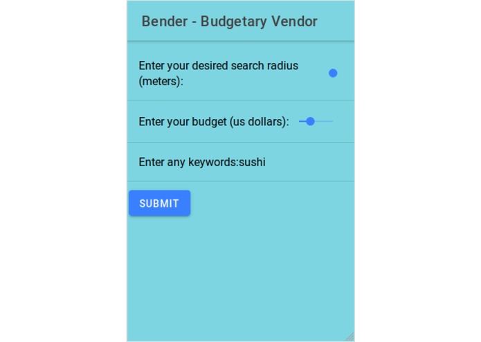 Bender - Budgetary Vendor – screenshot 8