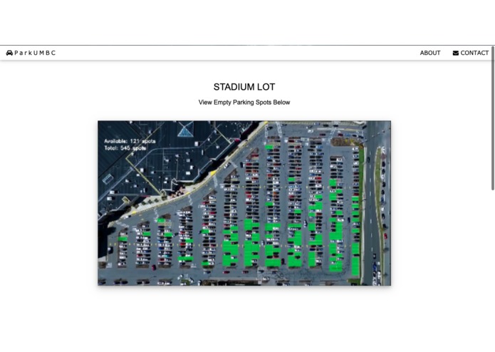 ParkUMBC – screenshot 3