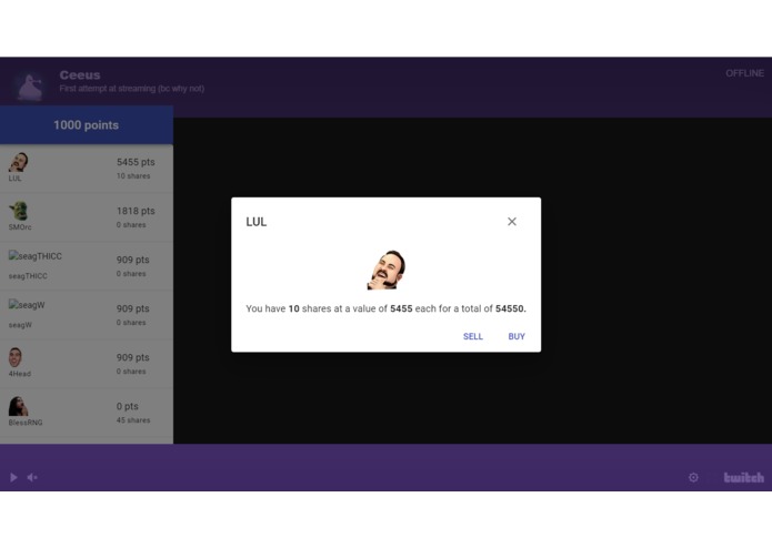 TwitchStonks – screenshot 1