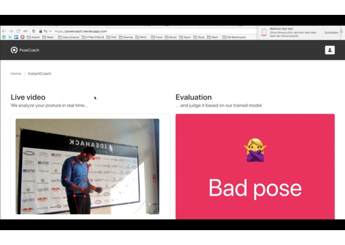 PoseCoach – screenshot 3