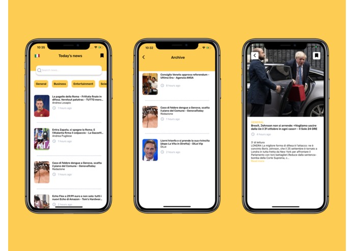 Newsly – screenshot 2