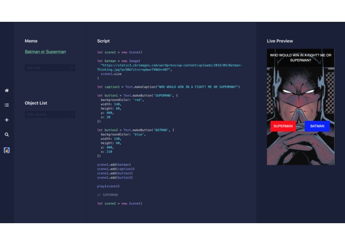MicroMemes | Learn to code by building interactive memes – screenshot 2