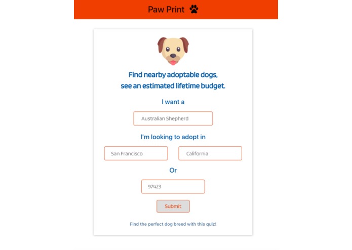 Paw Prints – screenshot 1