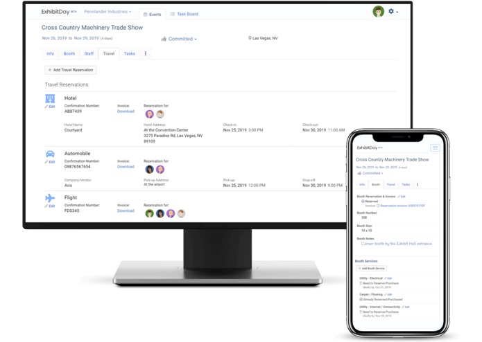 ExhibitDay – screenshot 2