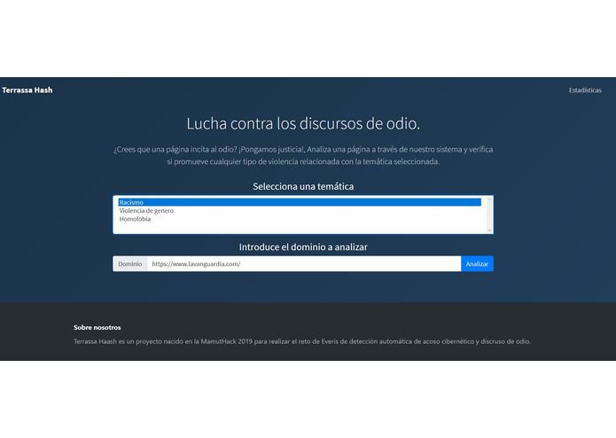 MamutHack_AnalizadorDominios – screenshot 1
