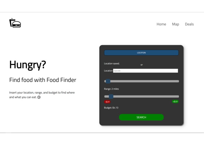 Food Finder – screenshot 2