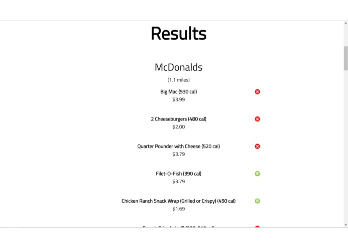 Food Finder – screenshot 4