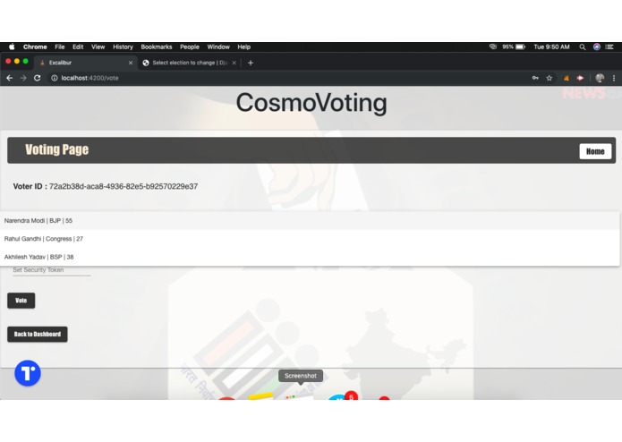 CosmoVoting – screenshot 8