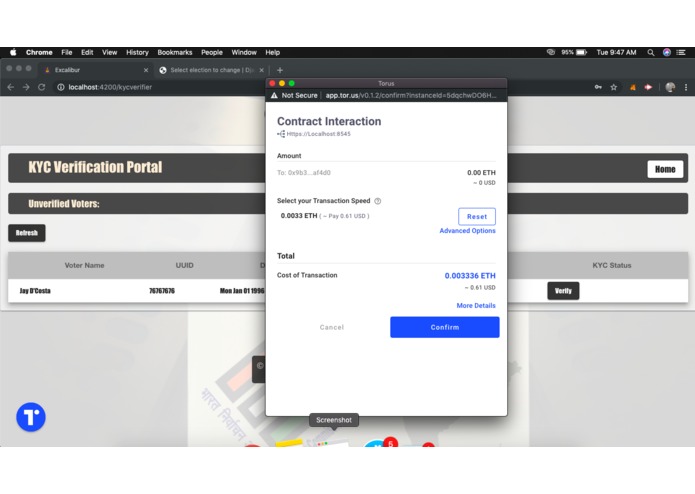 CosmoVoting – screenshot 6