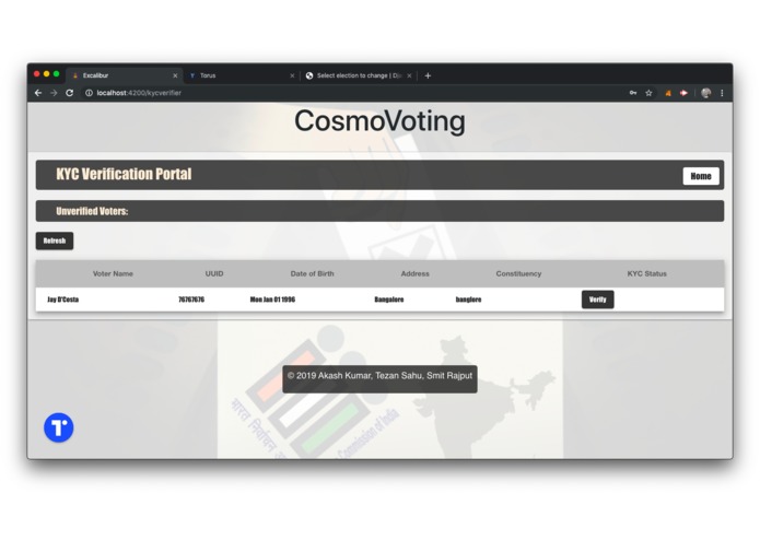 CosmoVoting – screenshot 4