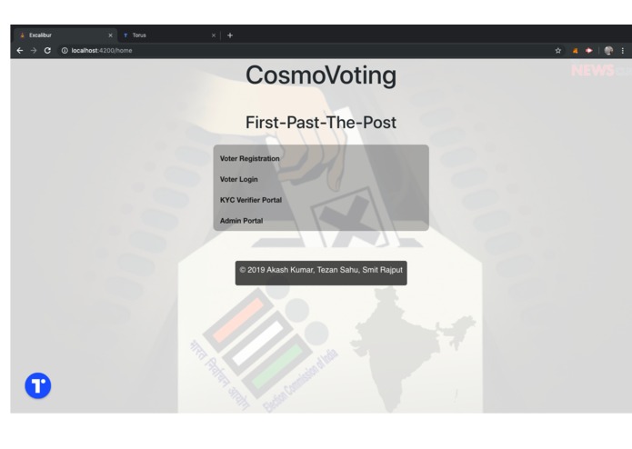 CosmoVoting – screenshot 3