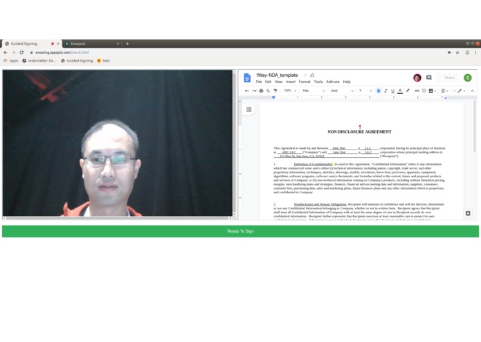 Guided Signing – screenshot 2