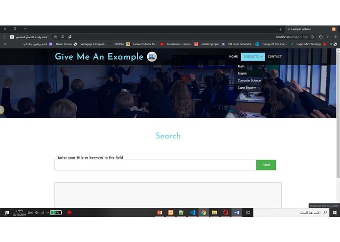 Give me  an example – screenshot 1