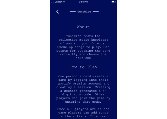 TuneWise – screenshot 1
