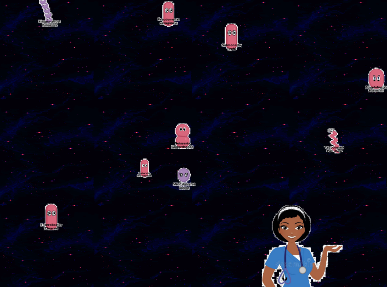 Bugs vs Drugs A Clinical Microbiology Teaching Game Devpost