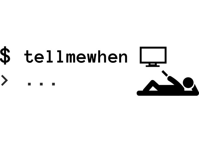 tellmewhen – screenshot 1