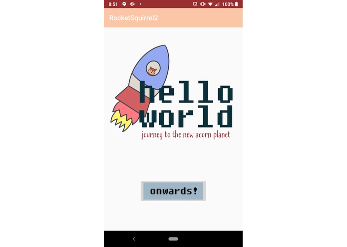 RocketSquirrel: Hello World – screenshot 1