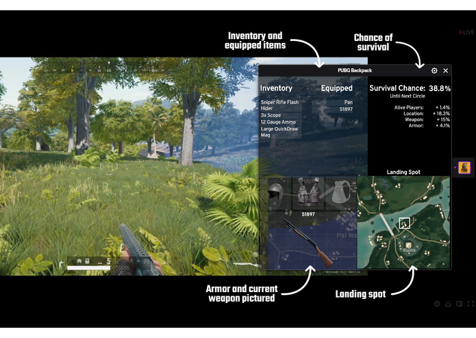 PUBG Backpack – screenshot 1