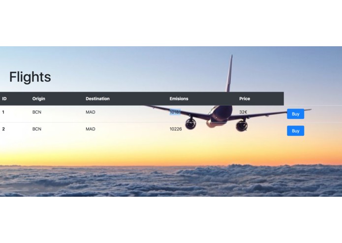 Ecofrindly flight searcher – screenshot 2