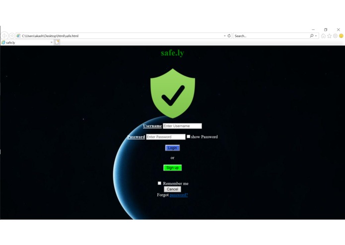 Digital identity – screenshot 1