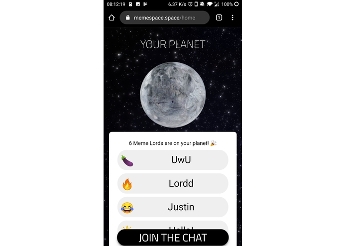 Meme Space - Find Memelords with similar taste to yours – screenshot 3