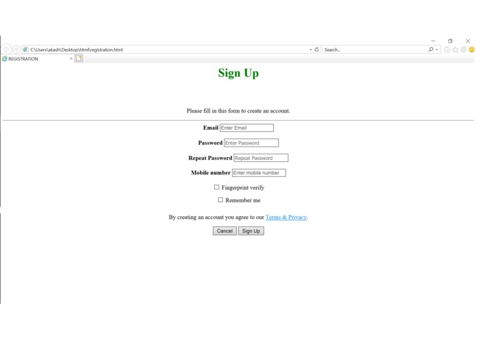 Digital identity – screenshot 2