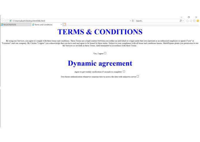 Digital identity – screenshot 3